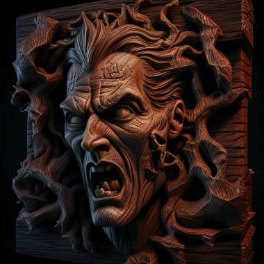 3D модель Гра Evil Dead Regeneration (STL)